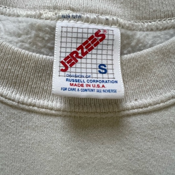 Vintage jerzees size S unisex fit tiger sweatshirt - Picture 4 of 5